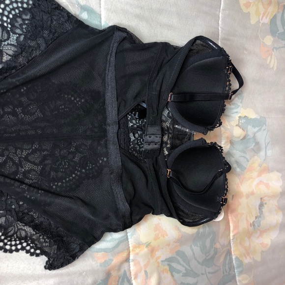 Black lingerie body suit —SOLD- - Picture 5 of 5
